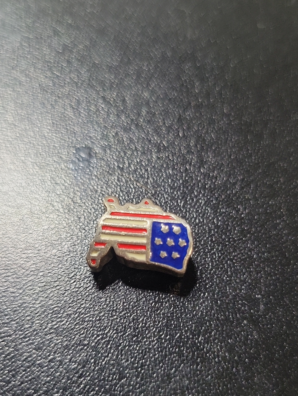 Pandora Patriotic Elephant Flag Bead